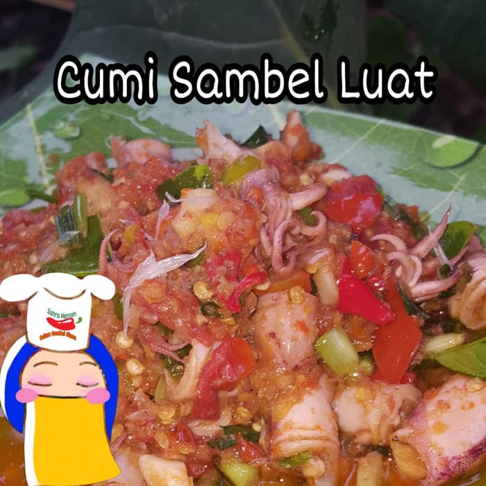 

Jual Sambal Mercon Cumi Luat 230gr - Sambel Luat Terlaris