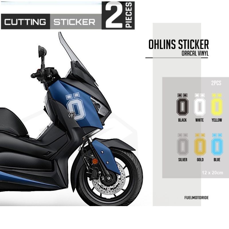 Sticker Body Variasi Big Logo Ohlins XMAX NMAX PCX ADV FORZA