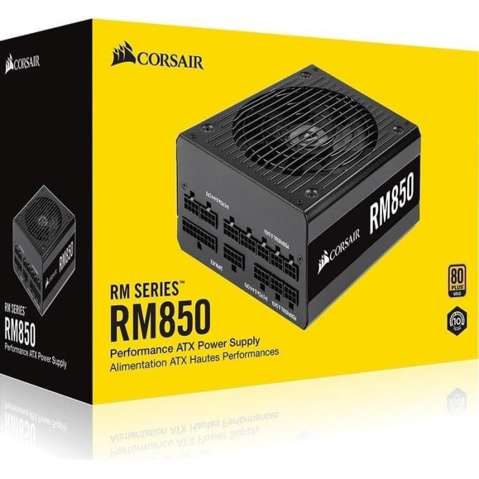 Power Supply PSU Corsair RM850 850Watt 850w 80 PLUS Gold Certified Full Modular