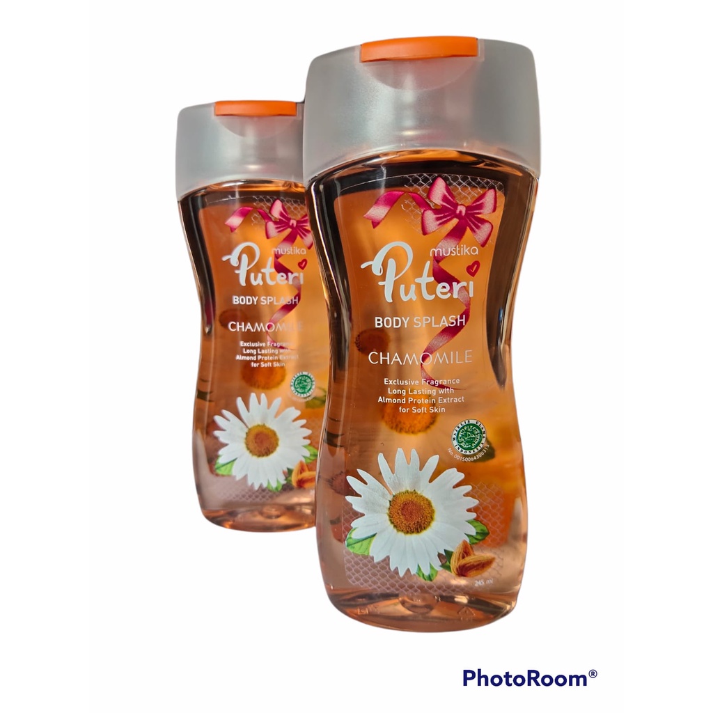 245ml Mustika Puteri Body Splash - Parfum Wanita Tahan Lama