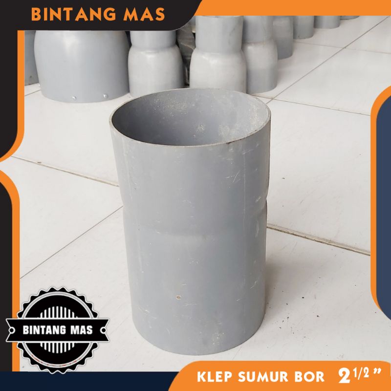 Check Valve / Tosen Klep 2.½ inch / 2.½ dim, Kelep Pvc untuk Pompa Air, Kelep Sumur Bor, Tipe D