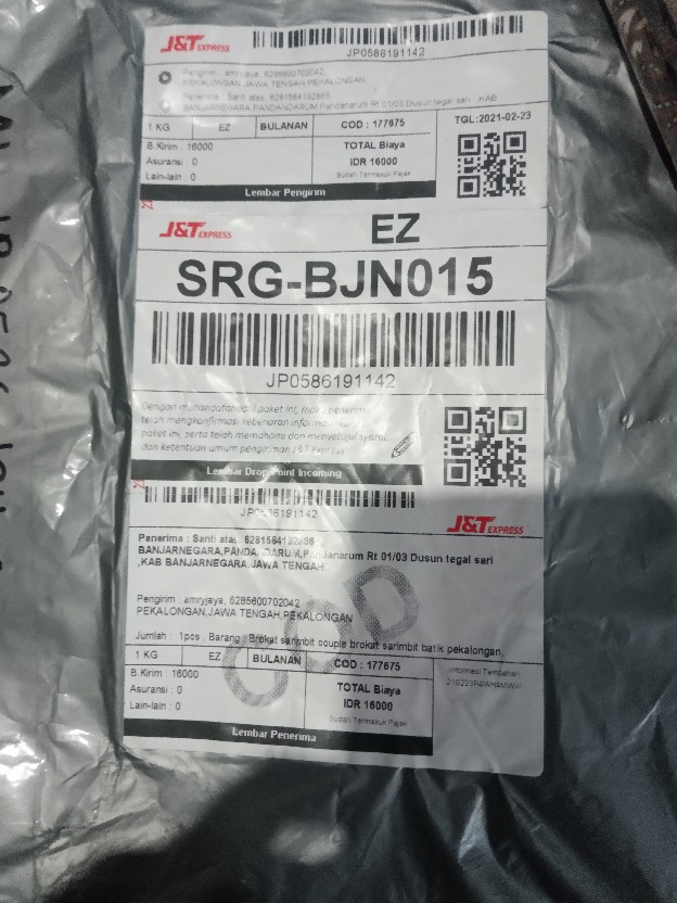 Brokat Sarimbit Couple Brokat Sarimbit Batik Pekalongan