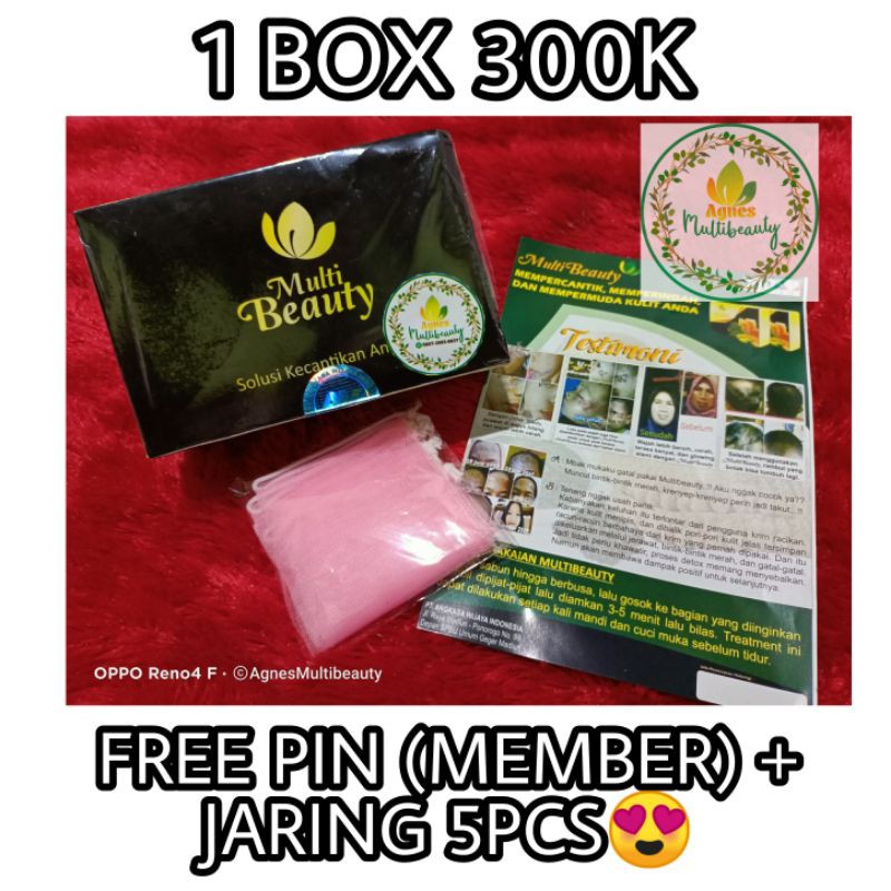 PROMO PAKET JOIN Multibeauty 1 box free jaring 5pcs (free ID member resmi)