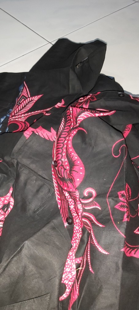 Bswart Batik Hrb026 Kenongo Hem Pendek Padi Pekalongan M L Xl Batik Pria Murah Modern Grosir