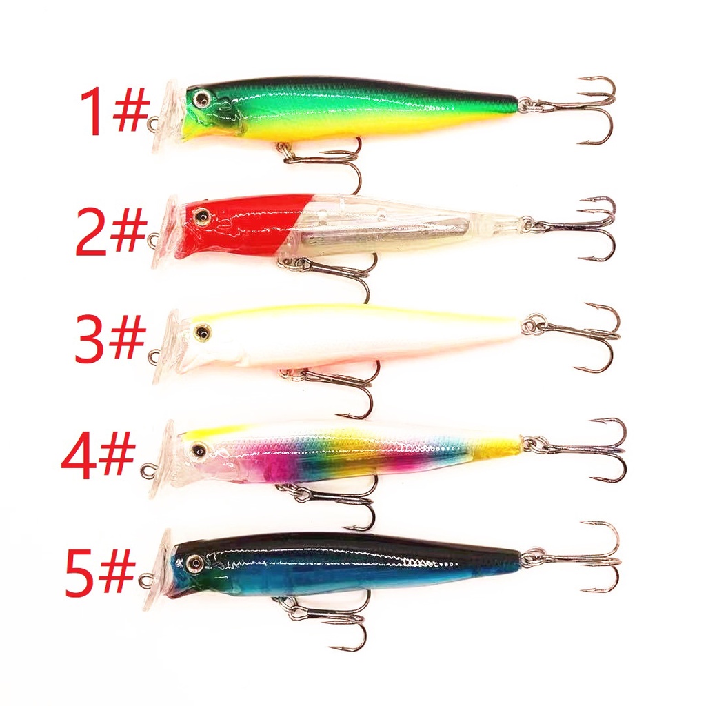 1 Pc Umpan Pancing Hard Bait Bentuk Ikan Imitasi Ukuran 9cm 18.5g