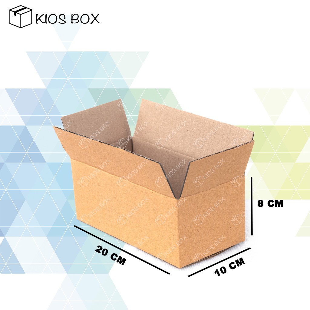 

Kardus Polos Karton Box 20x10x8