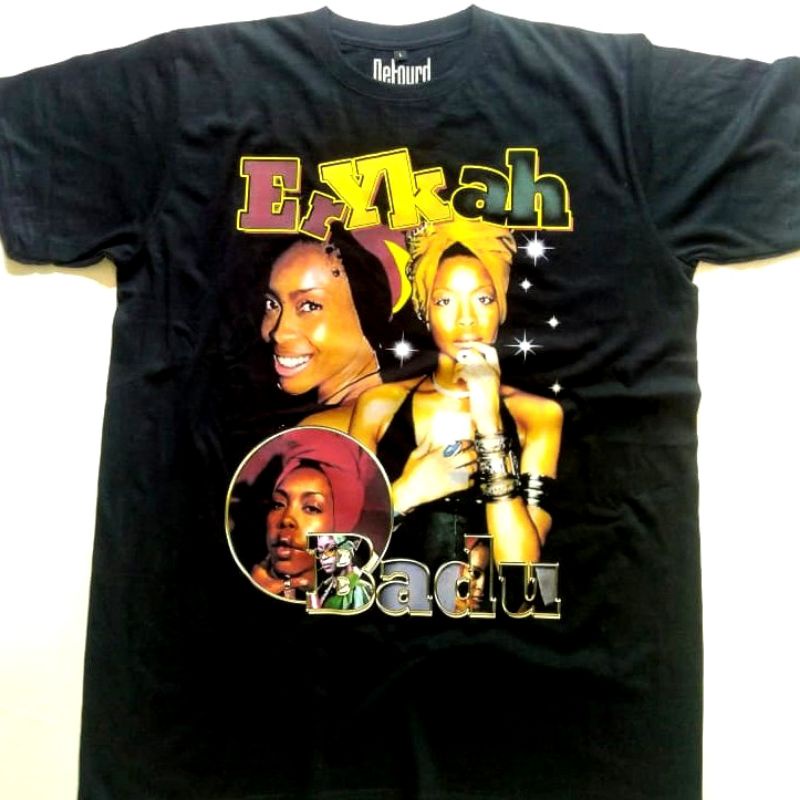 ERYKAH BADU RAP TEE/OVERSIZED UNISEX T-SHIRT ERYKAH BADU
