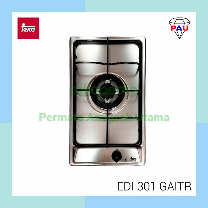 Kompor Gas Tanam Stainless Steel TEKA EDI 301 GAITR
