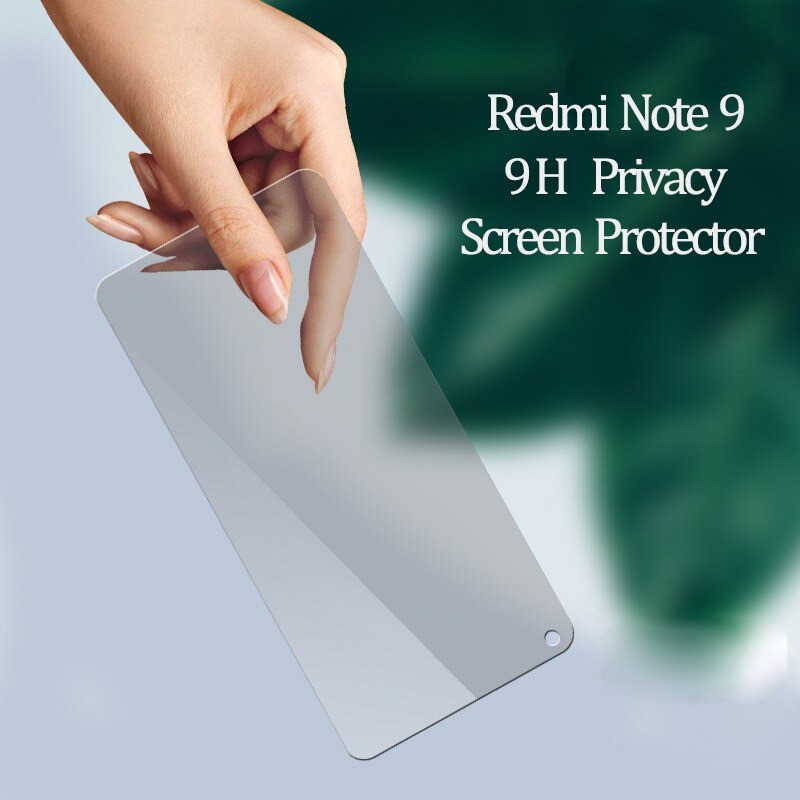 Tempered Glass ANTI SPY Redmi Note 9 6.53 inch Anti Gores Kaca PRIVACY Anti Intip