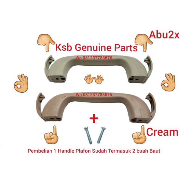 Wiper - Otomotif - Klakson Mobil Handle Pegangan Tangan Atas Plafon Avanza Veloz Xenia Agya Ayla Ori