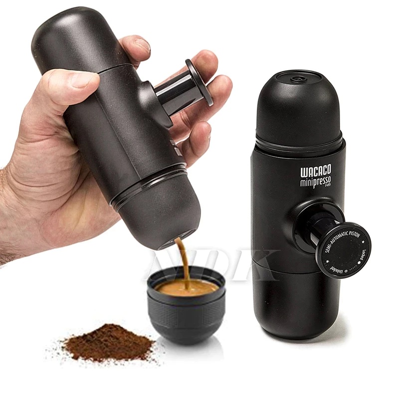 Wacaco MiniPresso Portable Espresso Maker / NanoPresso Barista Kit