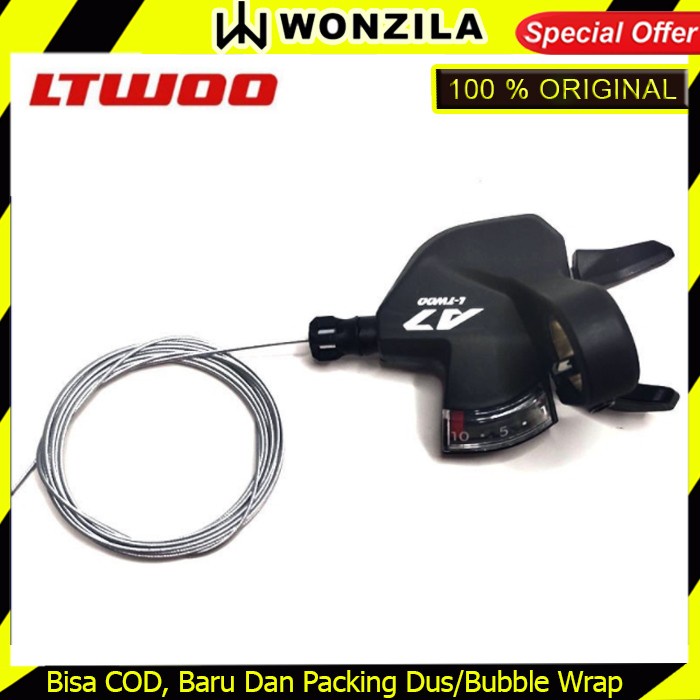Ltwoo A7 Shifter 10 Speed Kanan Model Angka Setara Shimano Deore