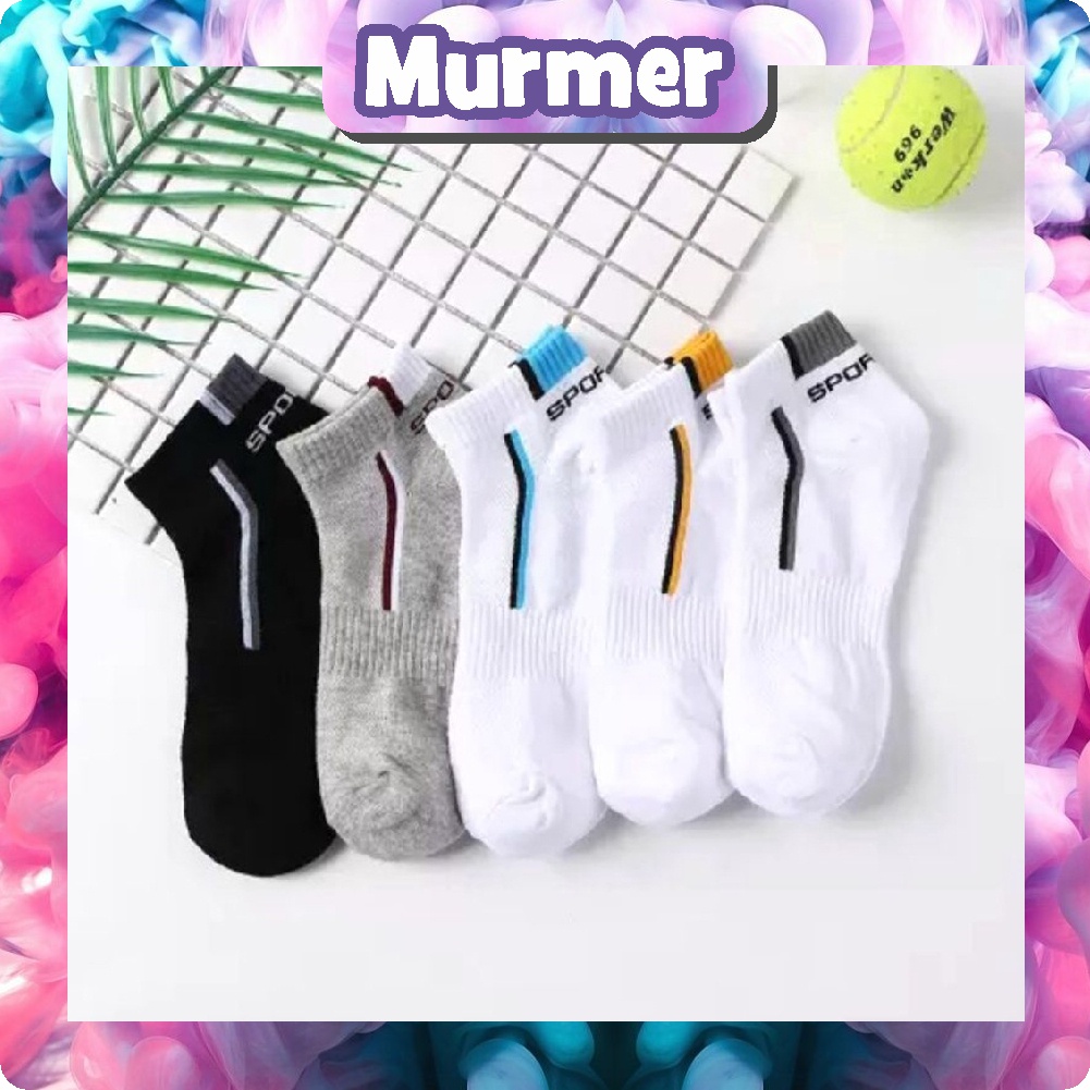 MurmerOfficial kaos kaki pendek pria wanita / kaos kaki olahraga / kaos kaki sport K009