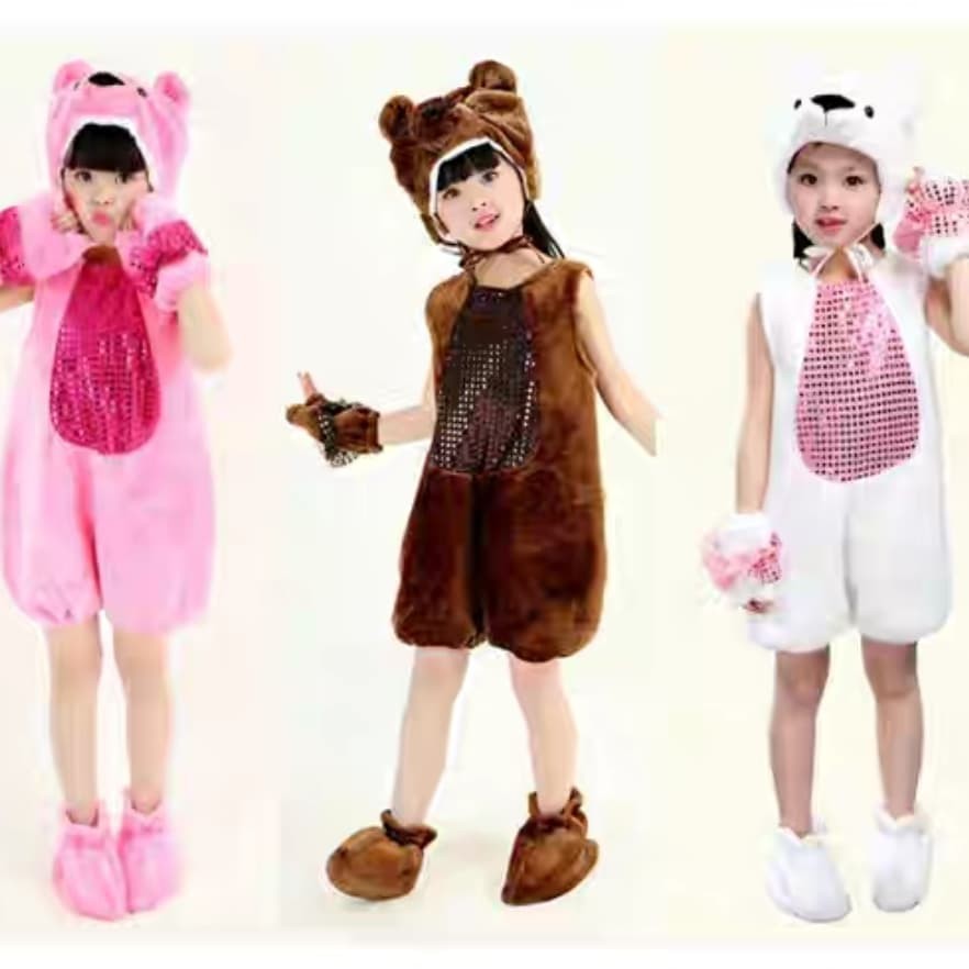 Baju kostum anak hewan beruang BEAR halloween kids costume