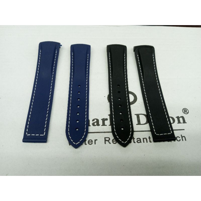 strap rubber tali jam tangan omega seamaster hight quality