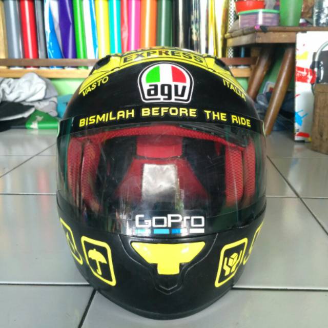 Sticker Cutting AGV Iannone full set murah