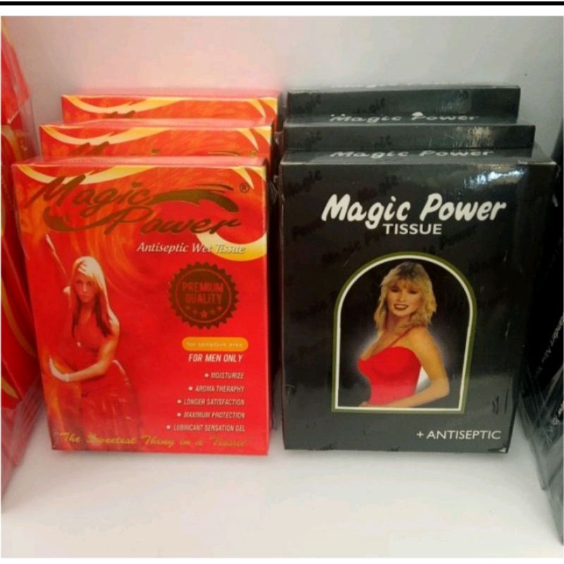 TISSU POWER MAGIC 1 KOTAK @6 PCS