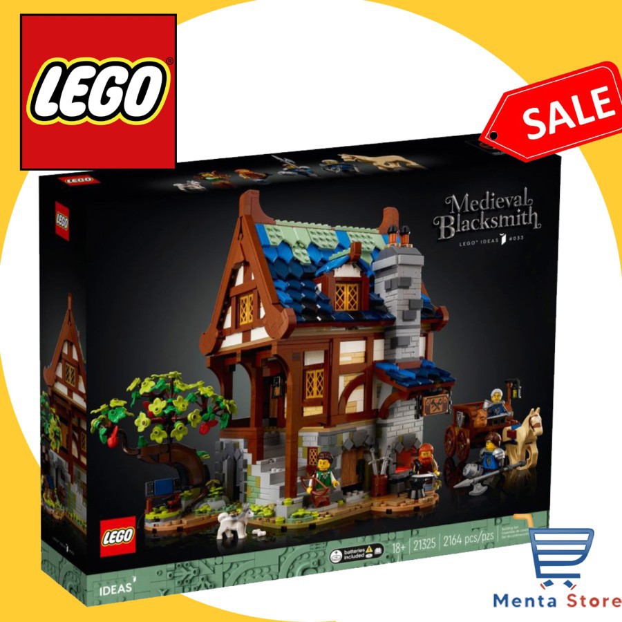 LEGO Ideas 21325 Medieval Blacksmith Exclusives Middle Age Characters