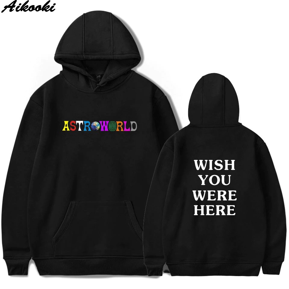 Terlaris Astroworld Hoodies Pria/Wanita Sweatshirt Hip Hop Berkerudung Cetak Astroworld Hoodies