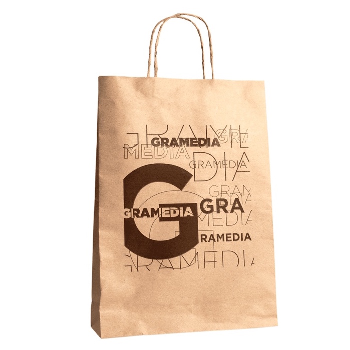 

Gramedia Makassar - Gramedia Paper Bag 2 Sides M