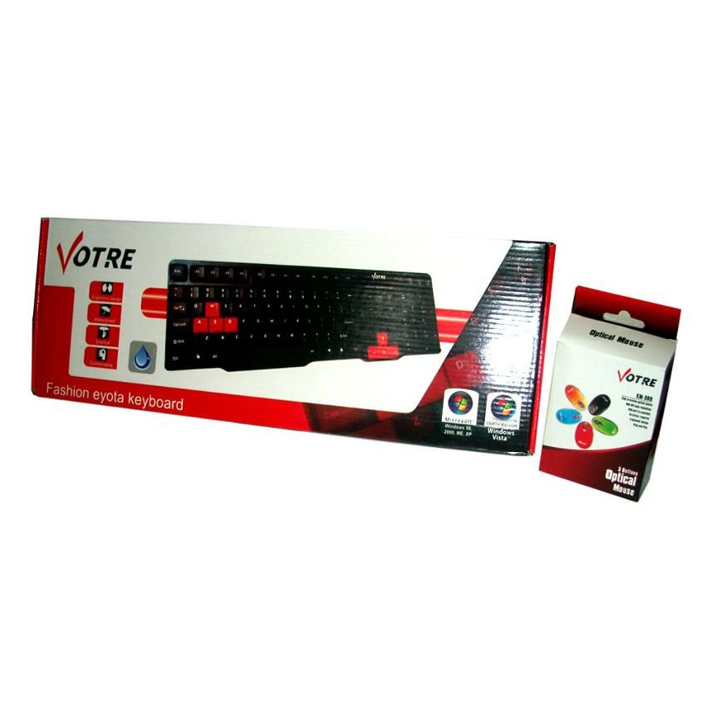 Votre Paket KB-2308 Keyboard KM-309 Mouse USB