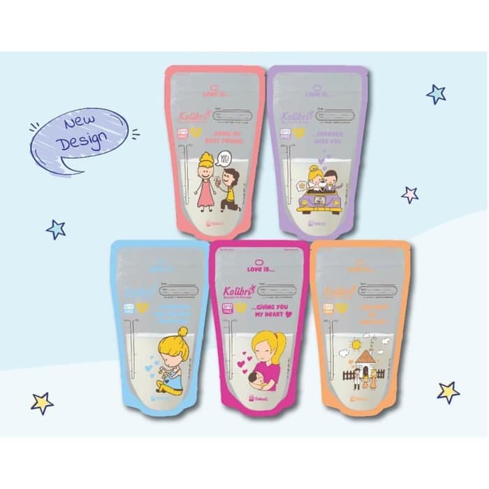 Gabag - Breastmilk Storage Kolibri 100ml (Kantong Asi)