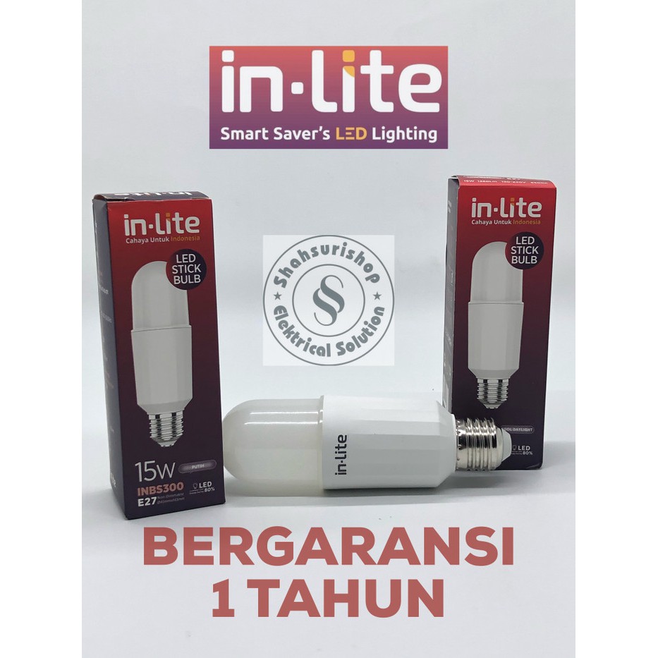 LED STICK 15W 15 W WATT INLITE E27 BERGARANSI