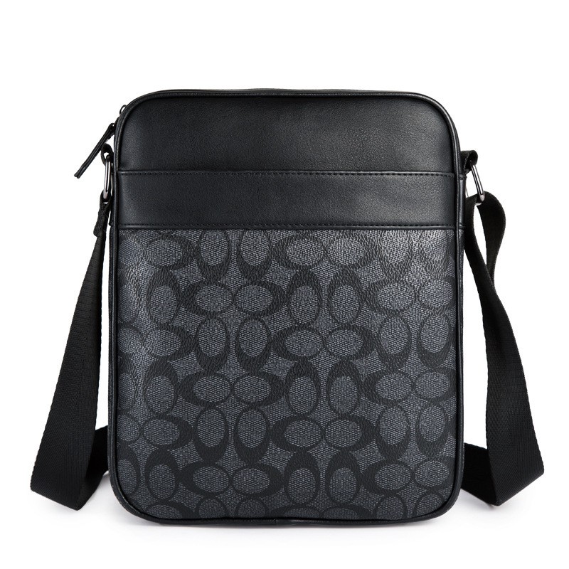 TAS SELEMPANG 30222 BAHU MOTIF COACH BAHAN KULIT PU HIGH GRADE PREMIUM 20105