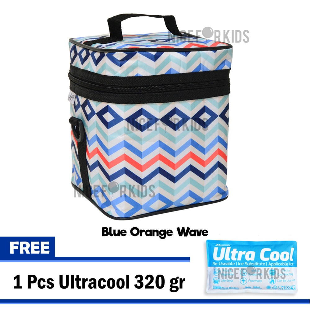 Ztwo Cooler Bag ASI Free Ultracool Ice Gel Sachet / Ice Bag Tas ASI Murah