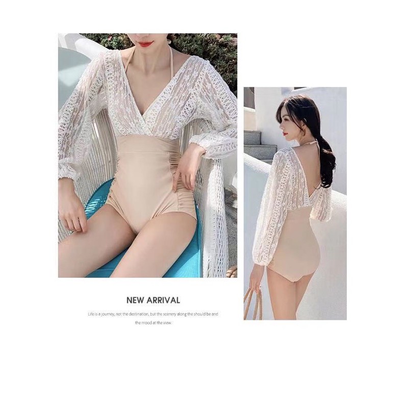 Bikini Holic | Bikini Vintage | Bodysuit | Bikini Long Sleeve | Bikini Highwaist | Swimsuit