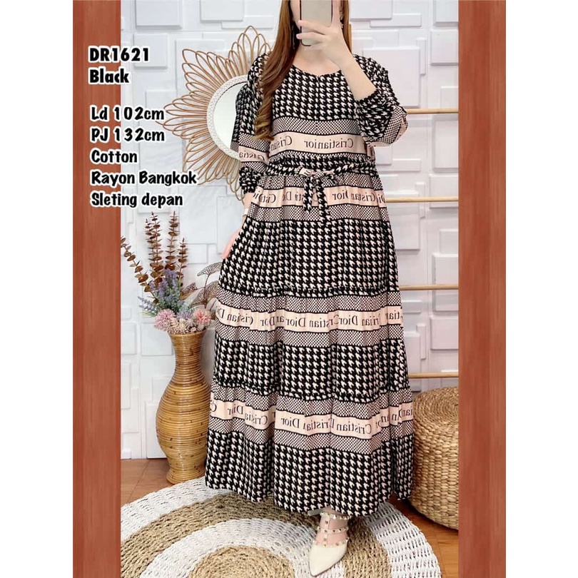 Dr1621 Dress Rayon Bangkok