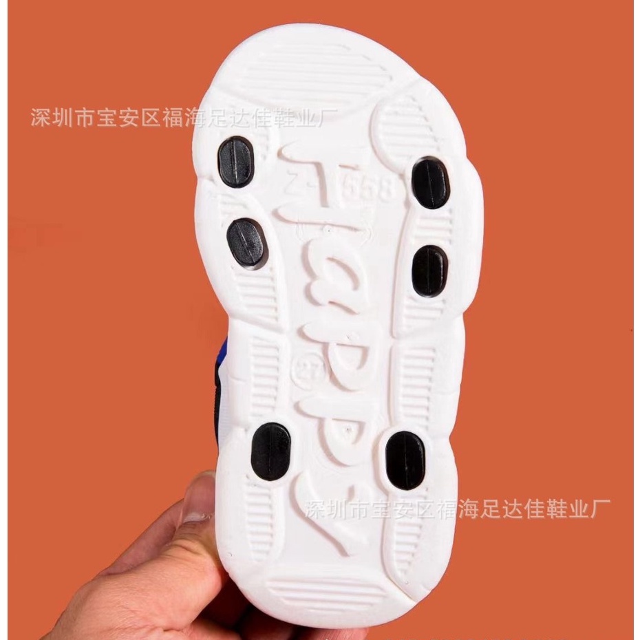 Sandal Anak Laki-laki CHIKO Jelly Import 558 +12T / sandal anak sendal gunung anak laki-laki / Sandal Anak Karet Empuk Tali Perekat