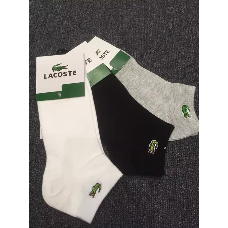EDISI TERBARU PREMIUM HIDDEN SOCKS KAOS KAKI LACOSTE