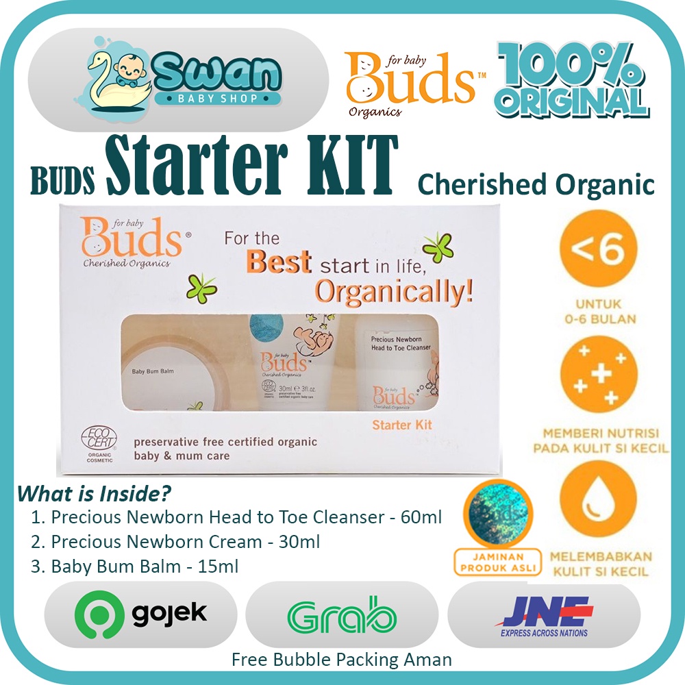 Buds Cherished Organics Starter Kit / Cherish Buds Organic