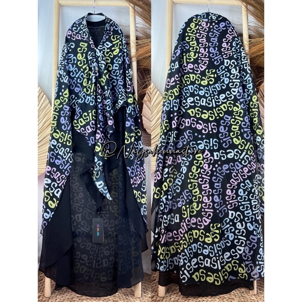 SISESA KHIMAR NEW ORIGINAL / Maysha Black