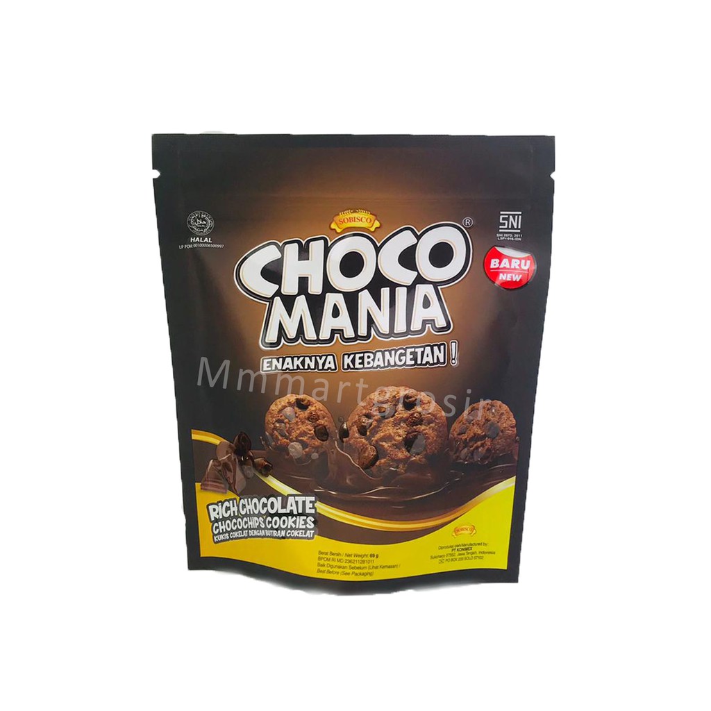 CHOCO MANIA RICH CHOCOLATE CHOCOCHIPS COOKIES 69g
