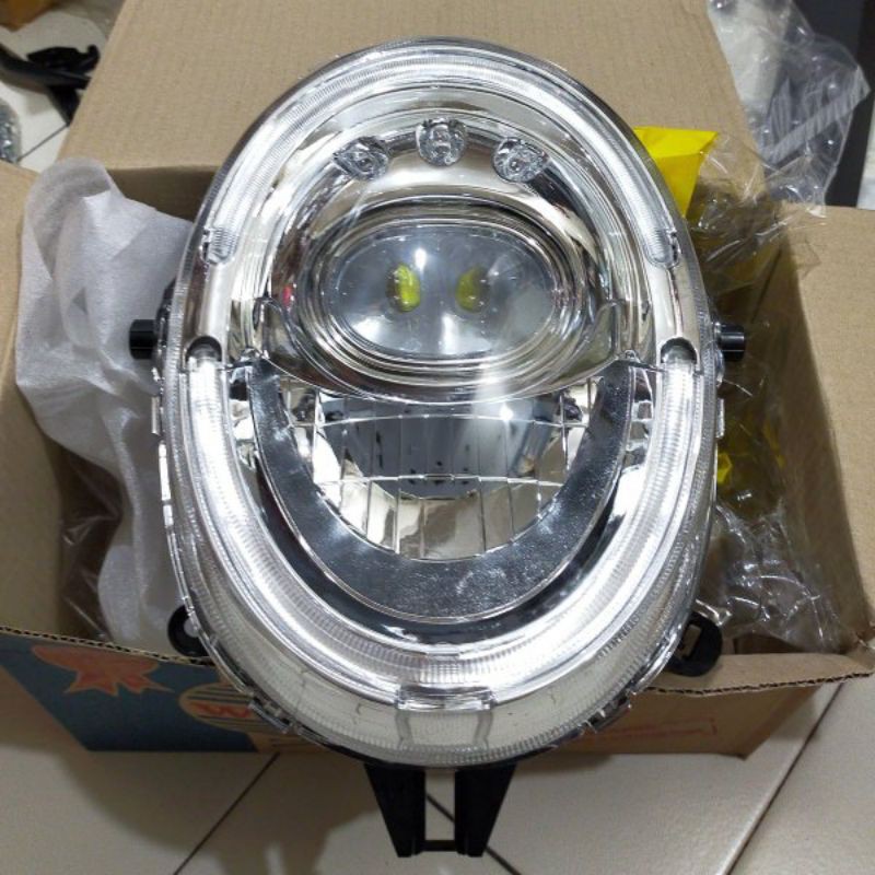 Reflektor lampu depan scoopy new fi led esp k93 2018 2019 Original