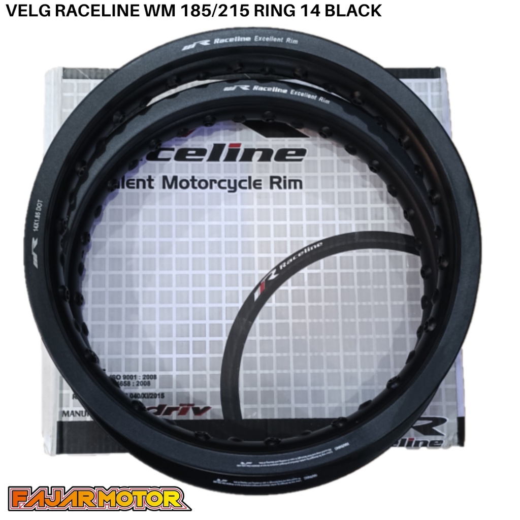 VELG ROSSI WM SET 185 215 RING 14 RACELINE