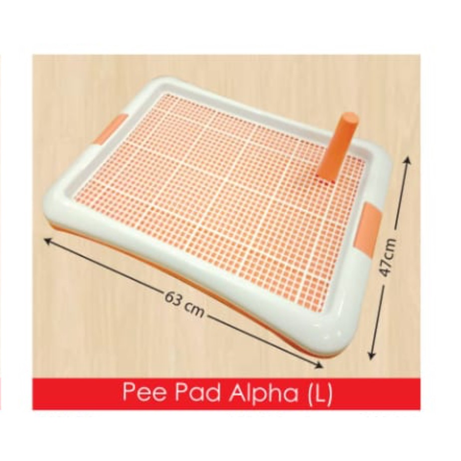 Pet Toilet Training Tray Pee Pad Alpha Size Large - 368175