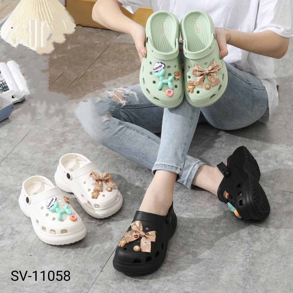 8.8 SALE Savara Candy Sandal Trendy Series SV-11058#(Real Stock)