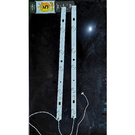 SEPASANG LAMPU BACKLIGHT BL backlit ORISINIL TV LED POLYTRON 24 INCI 24T8511 24T820 24T800 24d8511 2