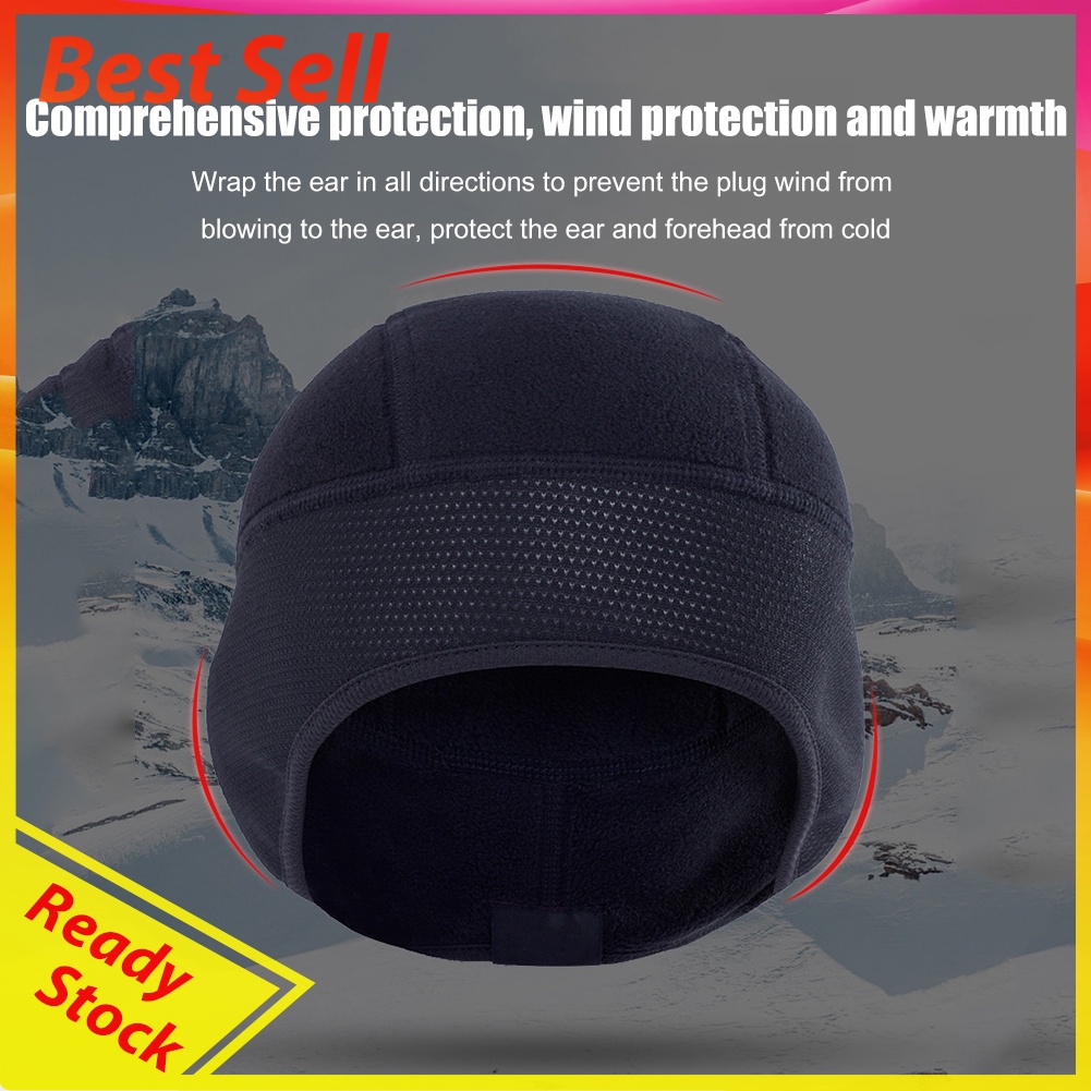 Winter Windproof Cycling Warm Cap Thermal Fleece Bike Riding Beanie Hats