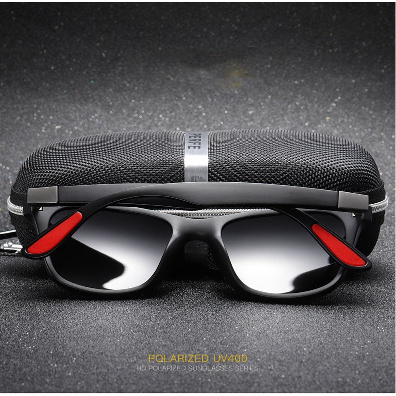 Classic Polarized Sports Sunglasses Men Driving Square Frame Eyeware Shades for Men