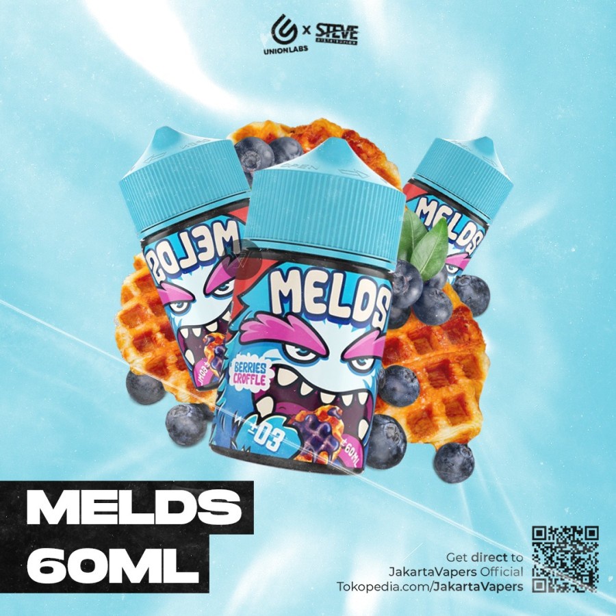 [TERBARU!!!] LIQUID MELDS V2 BERRY CROFFLE 60ML - 3&amp;7MG