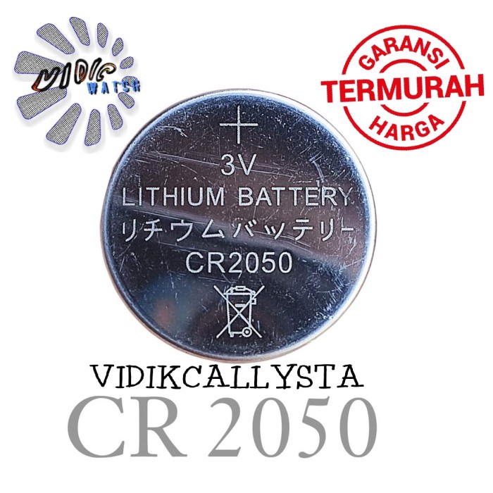 ORIGINAL BATTERY CR2050 CR 2050 LM2050 BR2050 3V LITHIUM