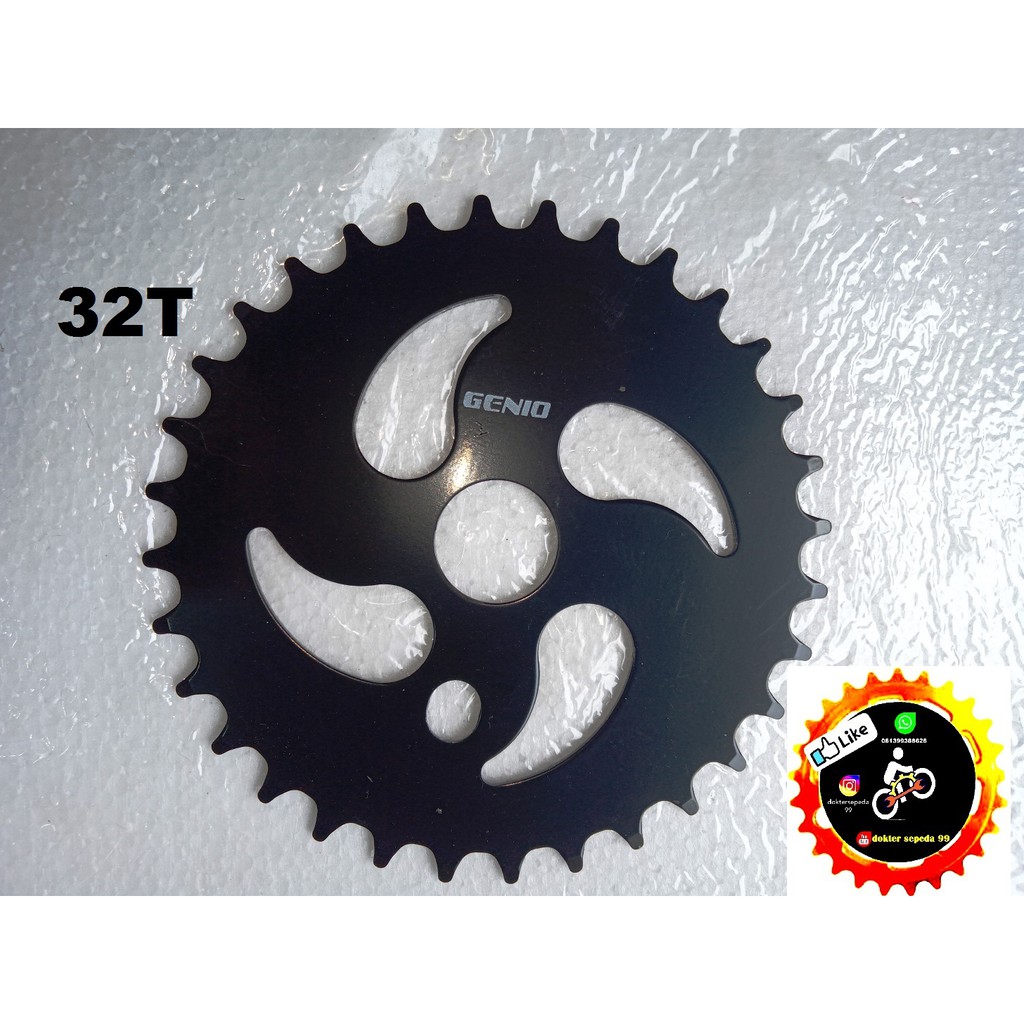 SPROCKET GEAR sepeda BMX 32T