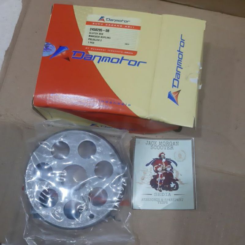 mangkok kopling vespa pxe per 7 danmotor