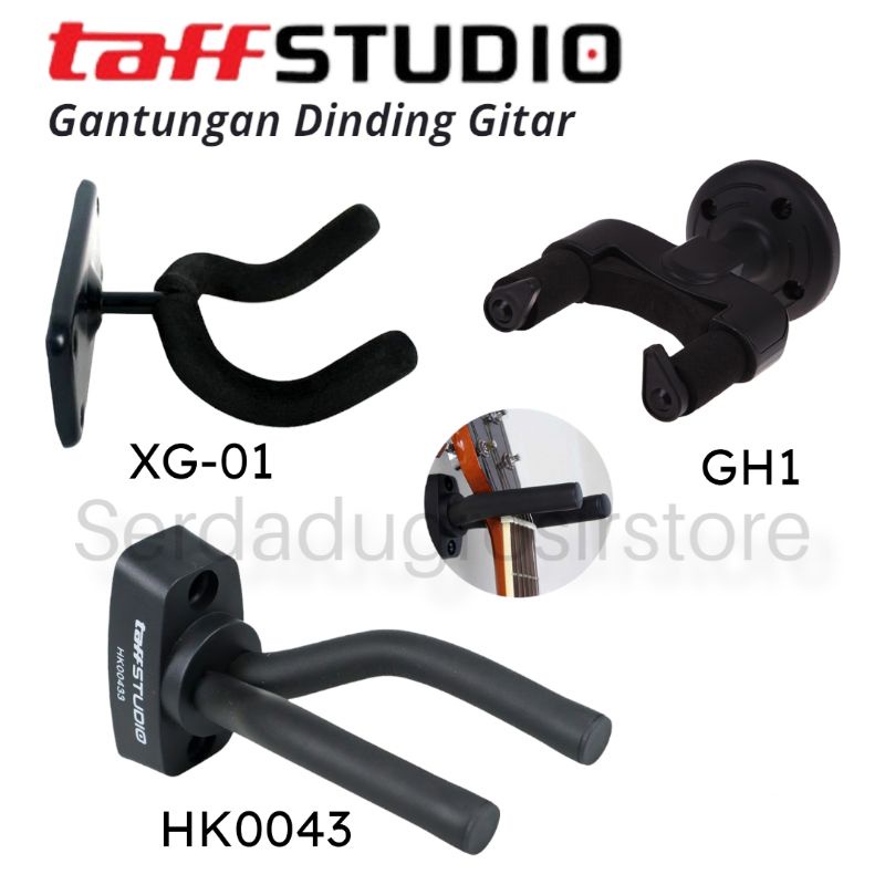 TaffSTUDIO Bracket Hook Gantungan Dinding Gitar