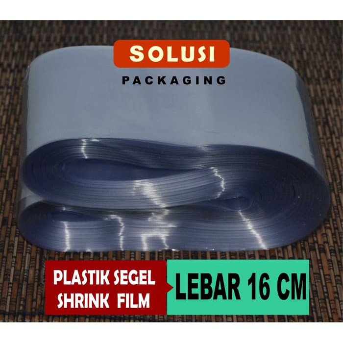 

KEMASAN PLASTIK SHRINK LEBAR 16CM / PLASTIK SEGEL 16 CM