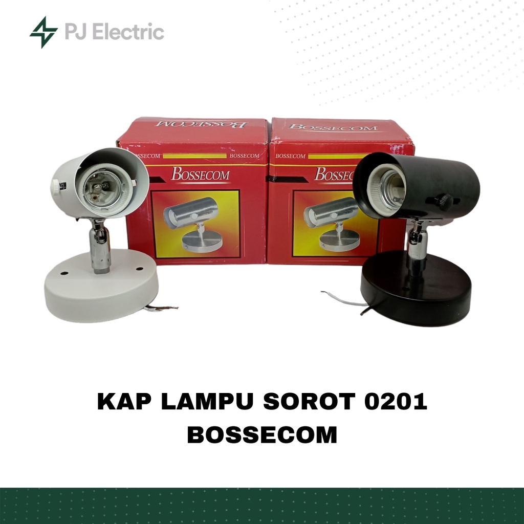 KAP LAMPU SOROT 0201 BOSSECOM